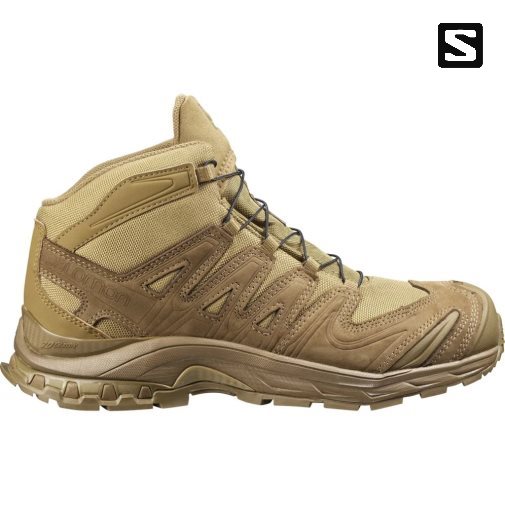 Botas Táticas Salomon Xa Forces Mid Masculino Marrom | PT T72631